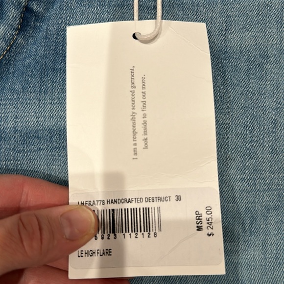 Frame Le High Flare 30 NWT - Picture 3 of 6